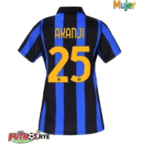 Camiseta Inter Milan Manuel Akanji #25 Primera Equipación para mujer 2026-27 manga corta